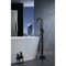 Anzzi Coral 2-Handle Freestanding Claw Foot Tub Faucet in Matte Black FS-AZ0047BK - alternate 2